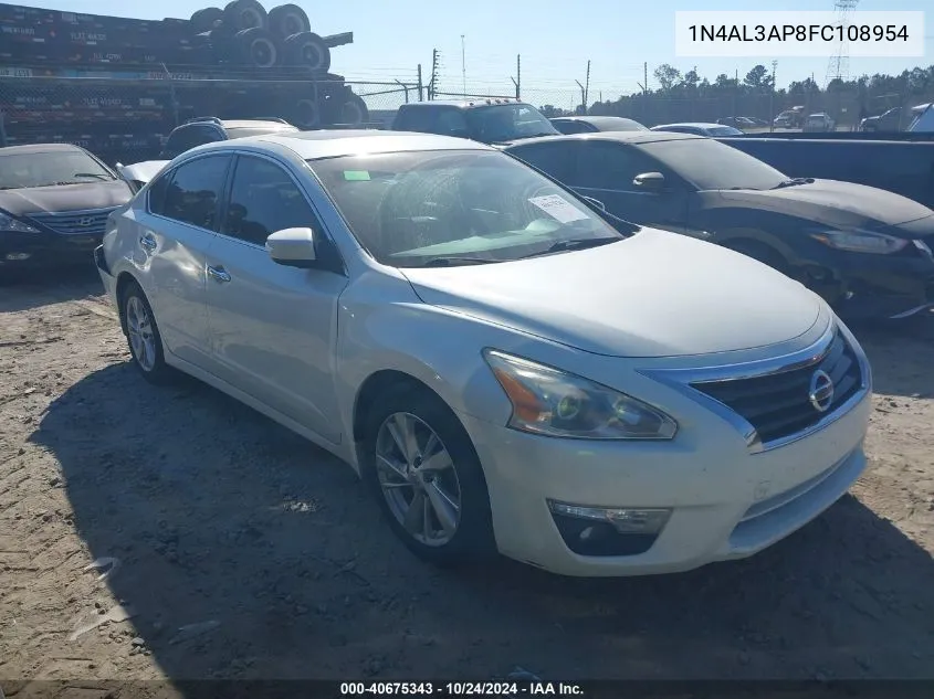 2015 Nissan Altima 2.5/S/Sv/Sl VIN: 1N4AL3AP8FC108954 Lot: 40675343