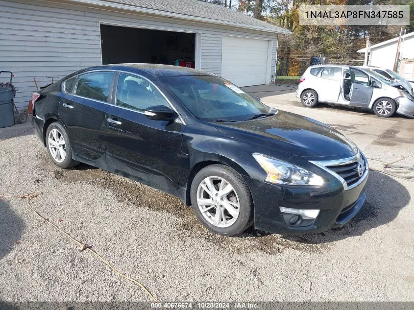 2015 Nissan Altima 2.5 Sl VIN: 1N4AL3AP8FN347585 Lot: 40676674