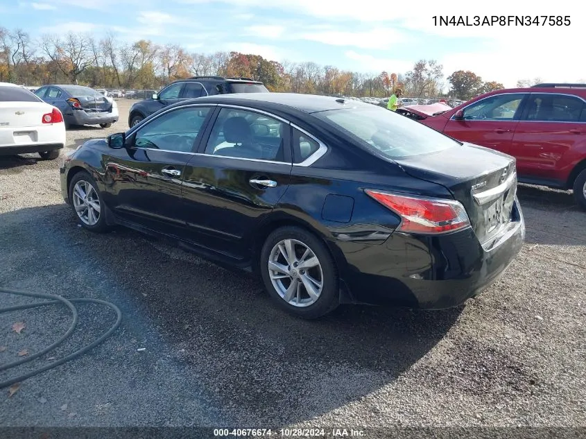 1N4AL3AP8FN347585 2015 Nissan Altima 2.5 Sl