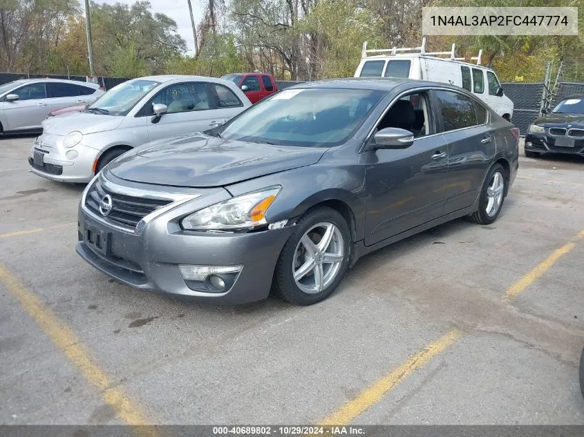 2015 Nissan Altima 2.5 Sv VIN: 1N4AL3AP2FC447774 Lot: 40689802