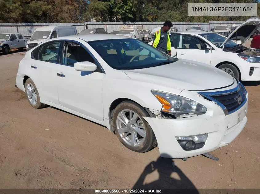 2015 Nissan Altima 2.5 Sv VIN: 1N4AL3AP2FC471654 Lot: 40695560