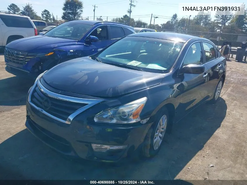 1N4AL3AP1FN391931 2015 Nissan Altima 2.5 S