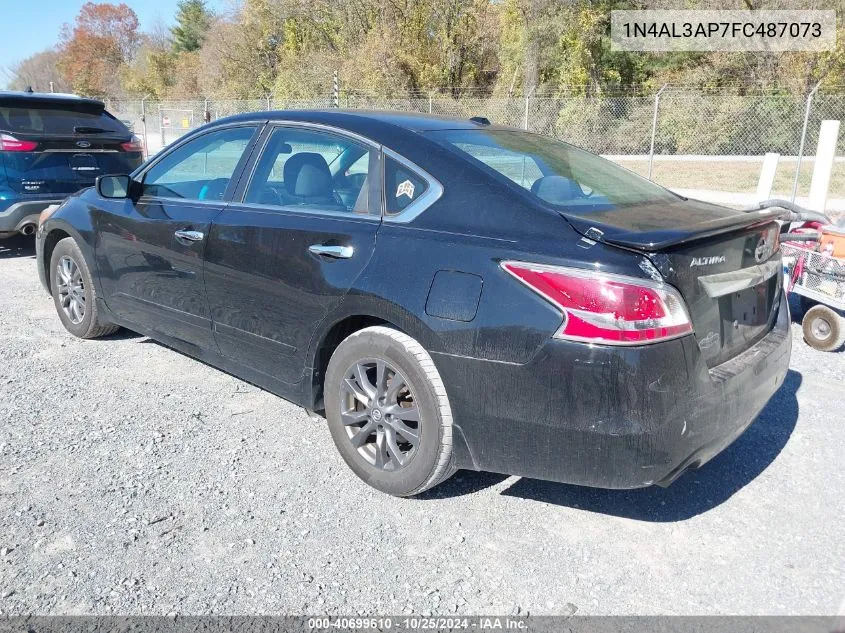 1N4AL3AP7FC487073 2015 Nissan Altima 2.5 S