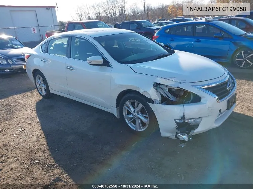 2015 Nissan Altima 2.5 Sv VIN: 1N4AL3AP6FC199058 Lot: 40702558