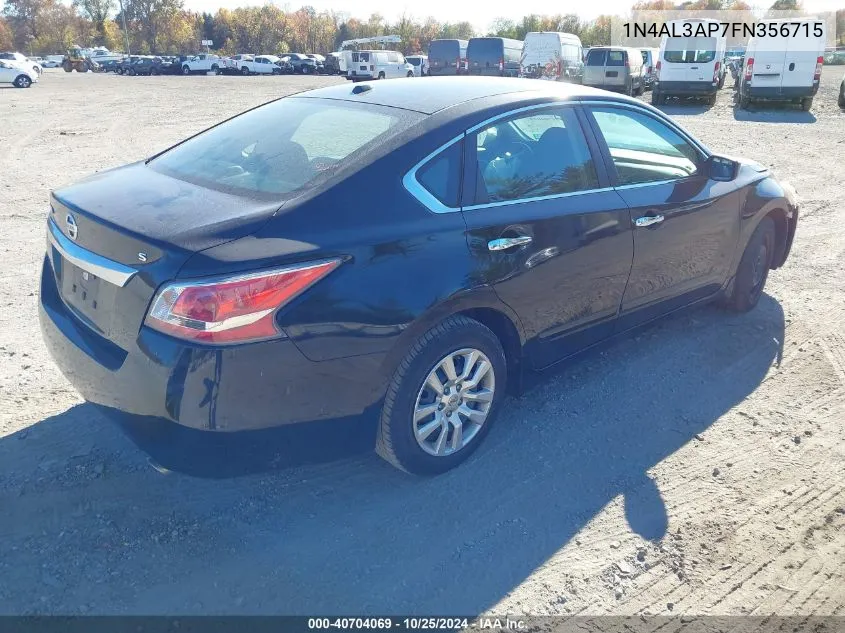 1N4AL3AP7FN356715 2015 Nissan Altima 2.5 S