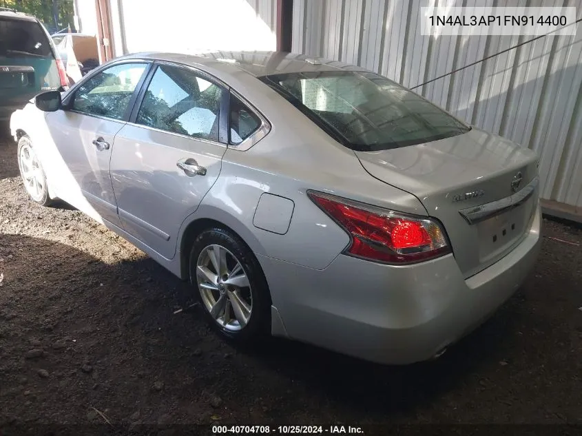 1N4AL3AP1FN914400 2015 Nissan Altima 2.5 Sl