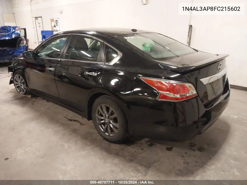 1N4AL3AP8FC215602 2015 Nissan Altima 2.5 S