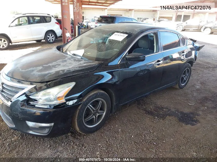 1N4AL3AP4FC472076 2015 Nissan Altima 2.5 S