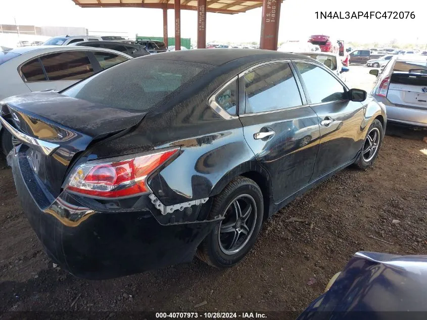 1N4AL3AP4FC472076 2015 Nissan Altima 2.5 S