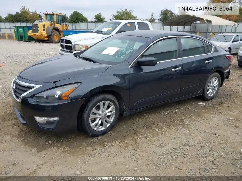 2015 Nissan Altima 2.5 S VIN: 1N4AL3AP9FC130641 Lot: 40708619