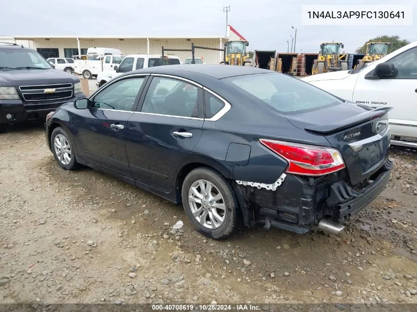 2015 Nissan Altima 2.5 S VIN: 1N4AL3AP9FC130641 Lot: 40708619