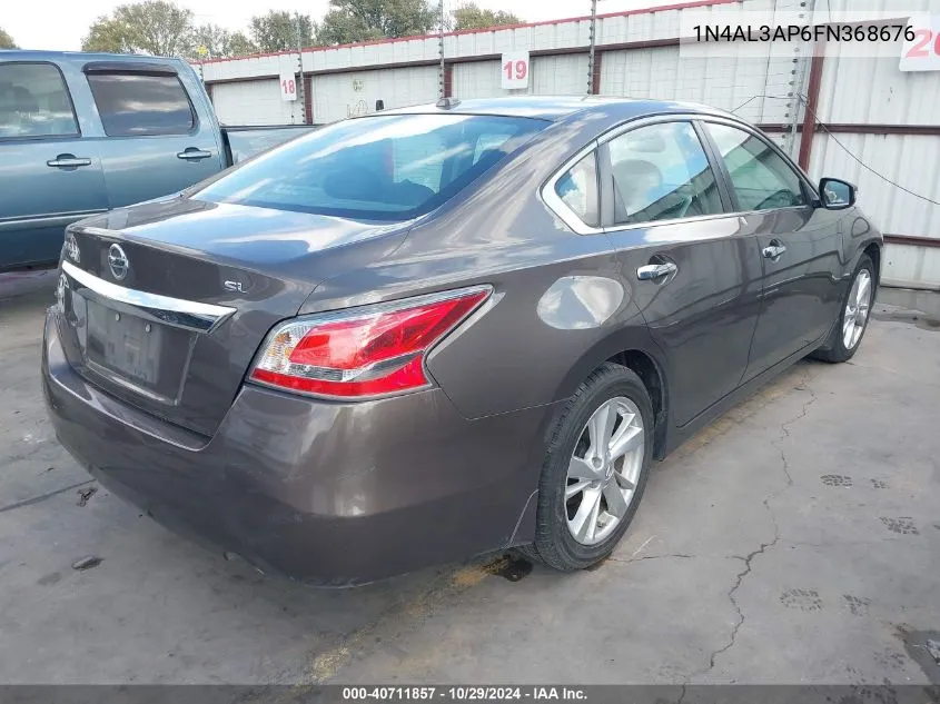 1N4AL3AP6FN368676 2015 Nissan Altima 2.5/2.5 S/2.5 Sl/2.5 Sv