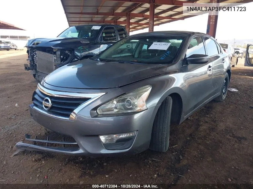 1N4AL3AP3FC411723 2015 Nissan Altima 2.5 S