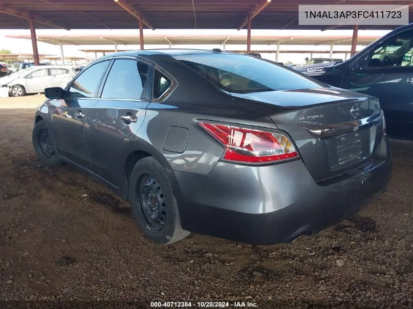 1N4AL3AP3FC411723 2015 Nissan Altima 2.5 S