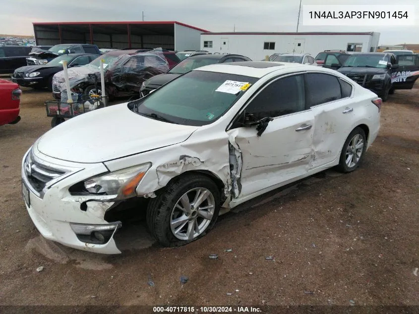 2015 Nissan Altima 2.5 Sl VIN: 1N4AL3AP3FN901454 Lot: 40717815