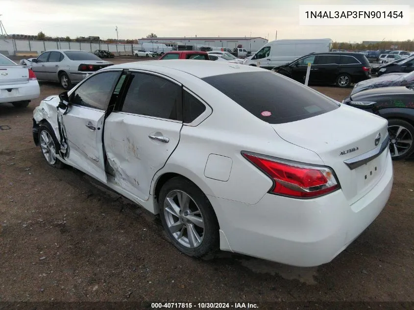 2015 Nissan Altima 2.5 Sl VIN: 1N4AL3AP3FN901454 Lot: 40717815