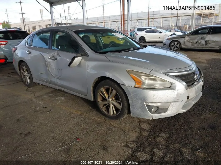 2015 Nissan Altima 2.5/2.5 S/2.5 Sl/2.5 Sv VIN: 1N4AL3AP5FN901486 Lot: 40719271