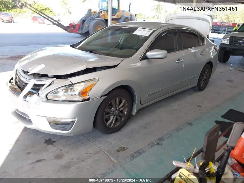 1N4AL3APXFN351461 2015 Nissan Altima 2.5 S