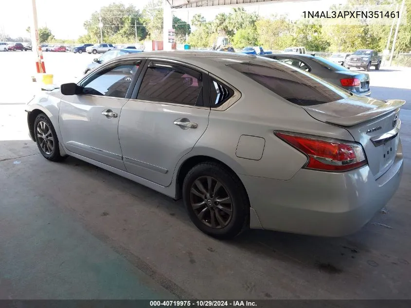 1N4AL3APXFN351461 2015 Nissan Altima 2.5 S