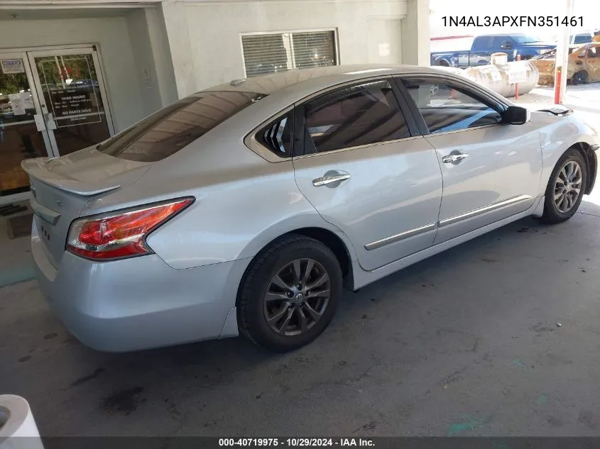 1N4AL3APXFN351461 2015 Nissan Altima 2.5 S