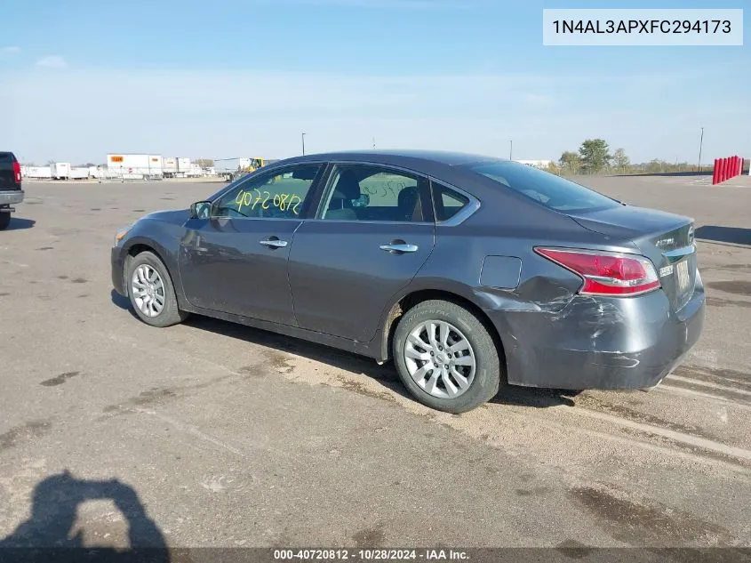 1N4AL3APXFC294173 2015 Nissan Altima 2.5/2.5 S/2.5 Sl/2.5 Sv