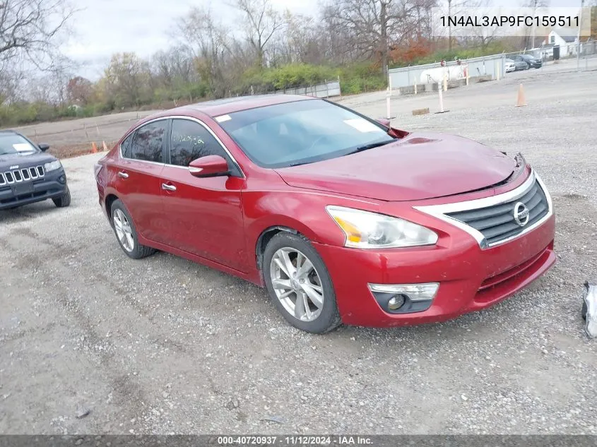 2015 Nissan Altima 2.5 Sv VIN: 1N4AL3AP9FC159511 Lot: 40720937