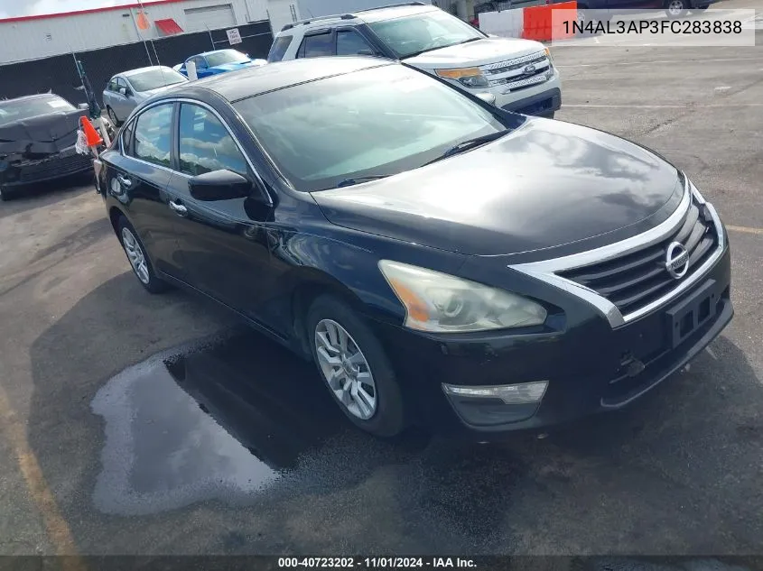 2015 Nissan Altima 2.5/2.5 S/2.5 Sl/2.5 Sv VIN: 1N4AL3AP3FC283838 Lot: 40723202