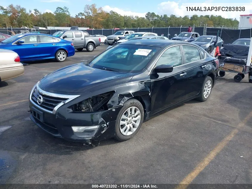 2015 Nissan Altima 2.5/2.5 S/2.5 Sl/2.5 Sv VIN: 1N4AL3AP3FC283838 Lot: 40723202