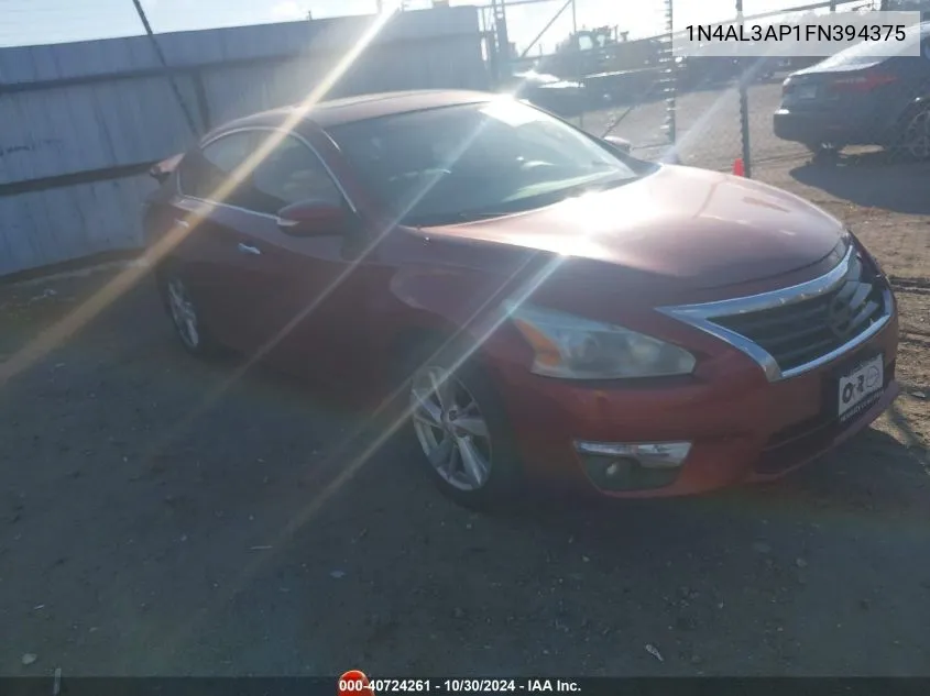 1N4AL3AP1FN394375 2015 Nissan Altima 2.5/S/Sv/Sl