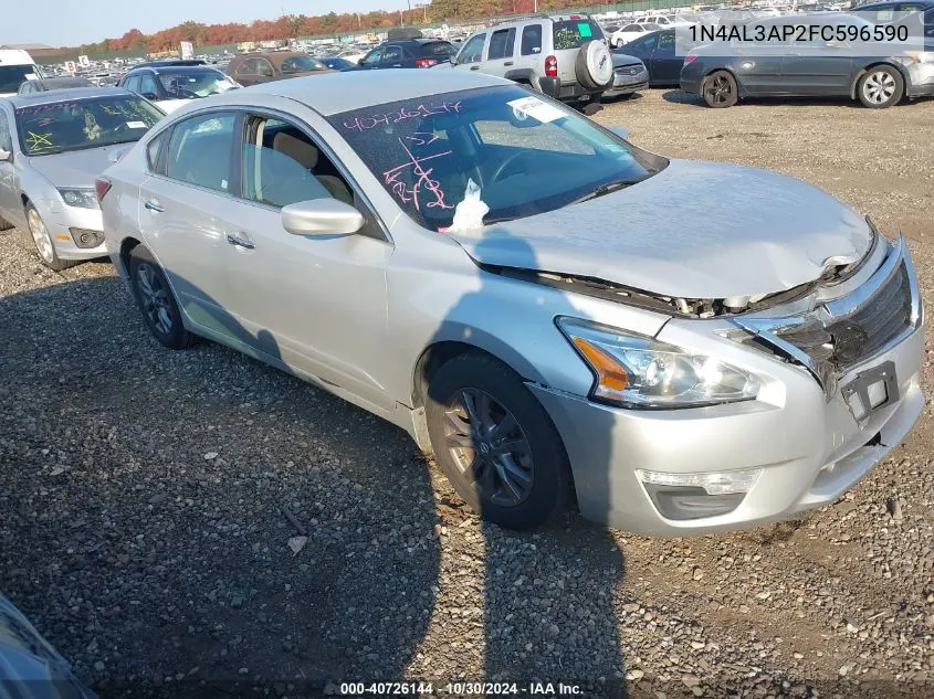 2015 Nissan Altima 2.5 S VIN: 1N4AL3AP2FC596590 Lot: 40726144