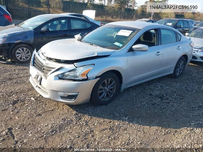 2015 Nissan Altima 2.5 S VIN: 1N4AL3AP2FC596590 Lot: 40726144