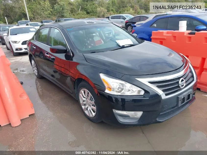 1N4AL3AP1FC236243 2015 Nissan Altima 2.5/2.5 S/2.5 Sl/2.5 Sv