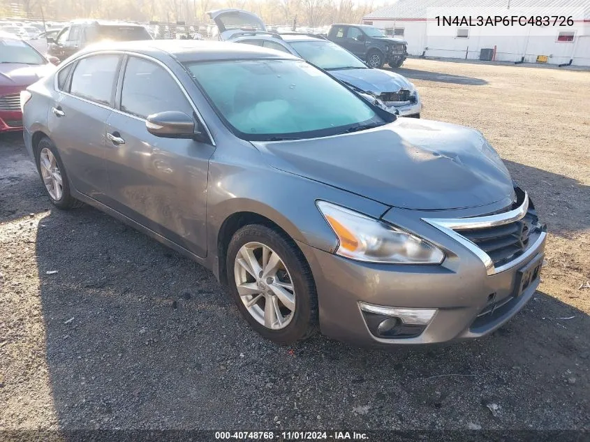 2015 Nissan Altima 2.5 Sv VIN: 1N4AL3AP6FC483726 Lot: 40748768