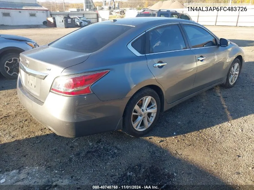 1N4AL3AP6FC483726 2015 Nissan Altima 2.5 Sv