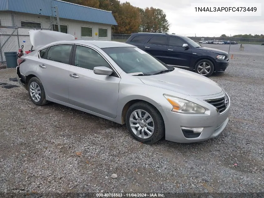 2015 Nissan Altima 2.5/S/Sv/Sl VIN: 1N4AL3AP0FC473449 Lot: 40755503