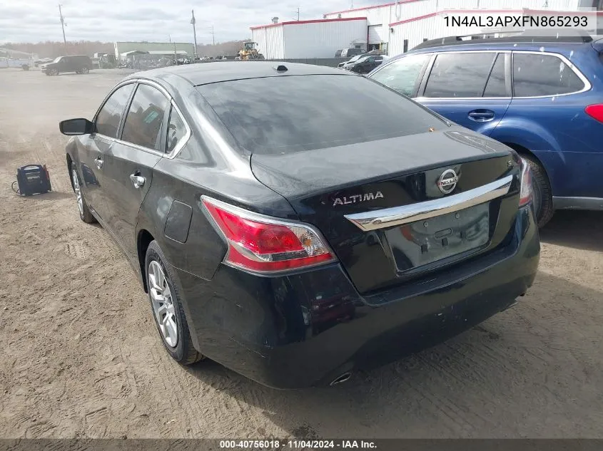 1N4AL3APXFN865293 2015 Nissan Altima 2.5/2.5 S/2.5 Sl/2.5 Sv