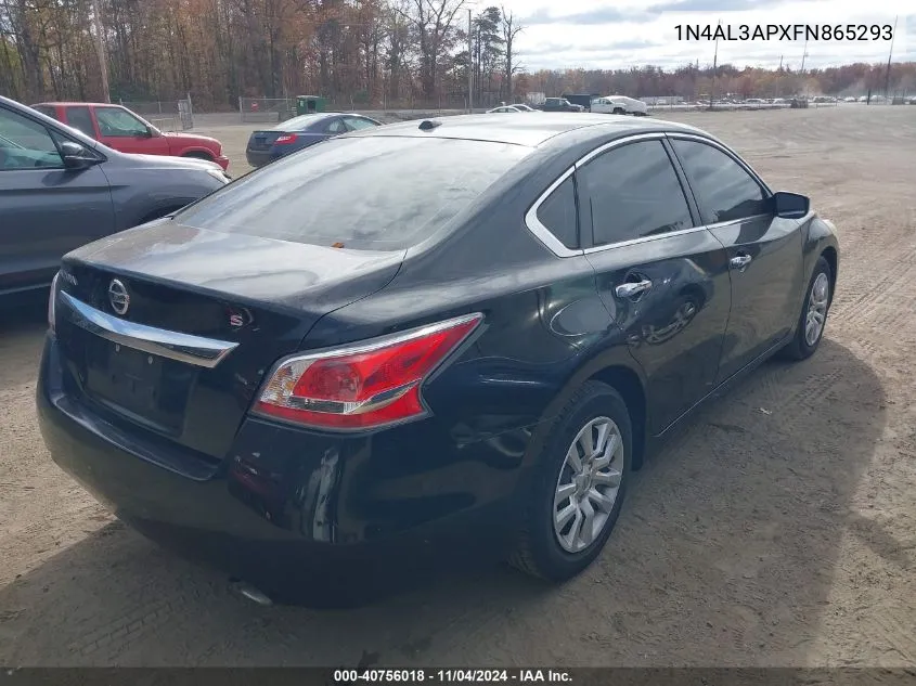 1N4AL3APXFN865293 2015 Nissan Altima 2.5/2.5 S/2.5 Sl/2.5 Sv