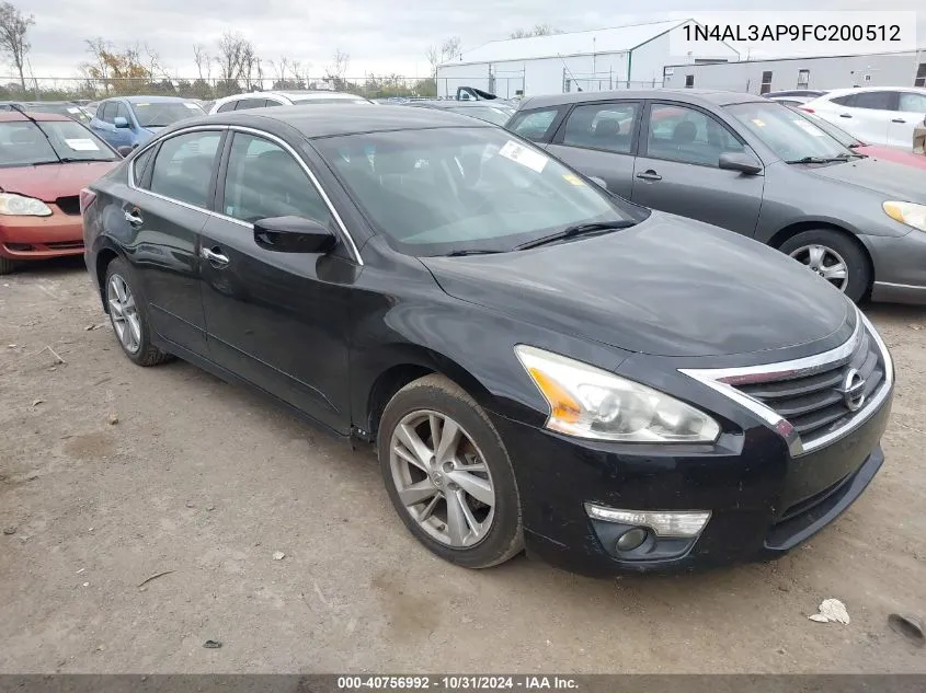 1N4AL3AP9FC200512 2015 Nissan Altima 2.5 Sv