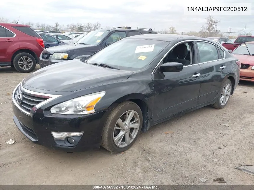 1N4AL3AP9FC200512 2015 Nissan Altima 2.5 Sv