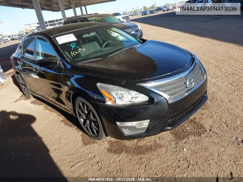 2015 Nissan Altima 2.5/2.5 S/2.5 Sl/2.5 Sv VIN: 1N4AL3AP3FN313036 Lot: 40757802