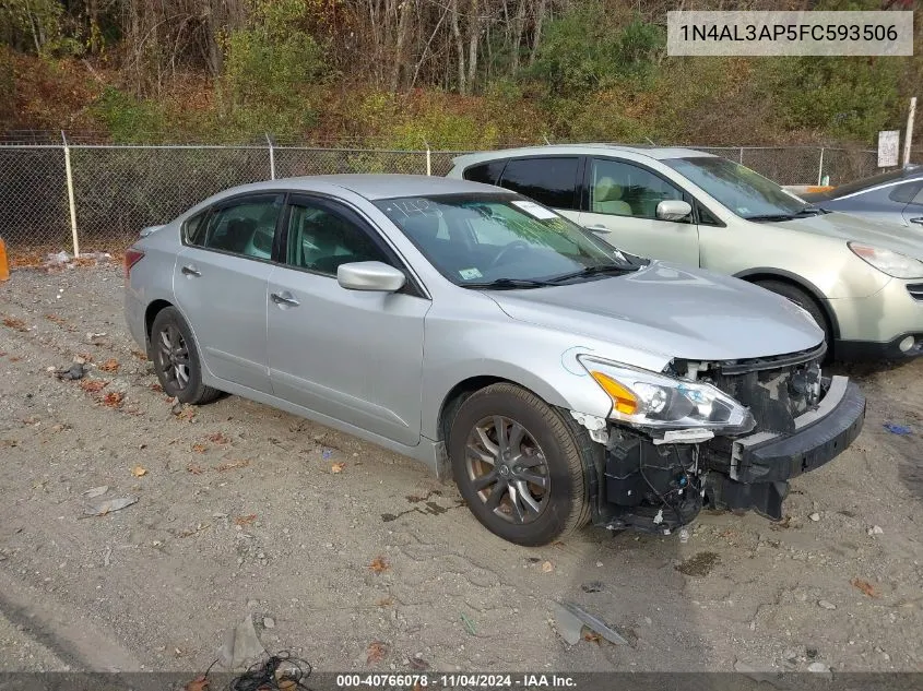 2015 Nissan Altima 2.5 S VIN: 1N4AL3AP5FC593506 Lot: 40766078