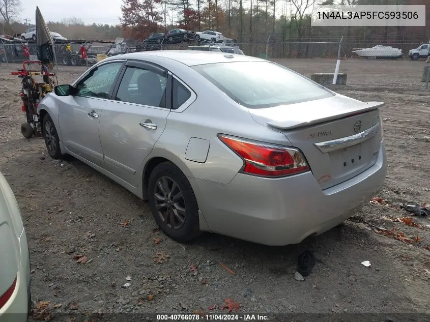 2015 Nissan Altima 2.5 S VIN: 1N4AL3AP5FC593506 Lot: 40766078