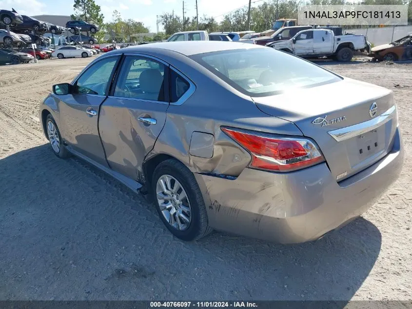 1N4AL3AP9FC181413 2015 Nissan Altima 2.5