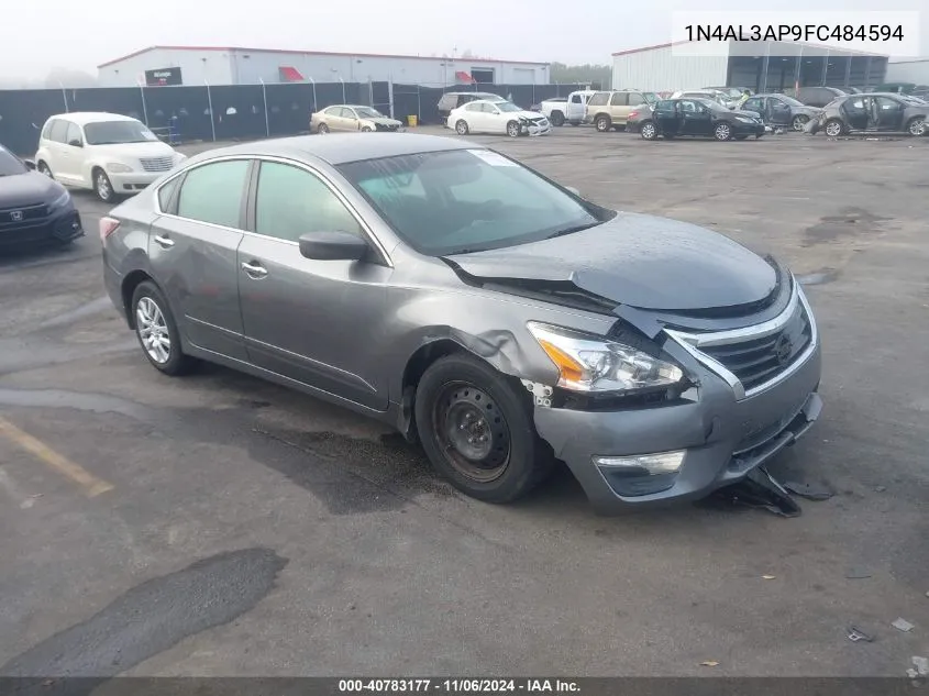 2015 Nissan Altima 2.5 S VIN: 1N4AL3AP9FC484594 Lot: 40783177