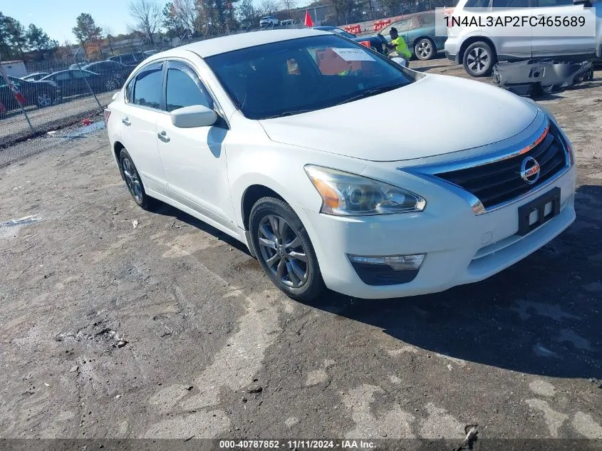 2015 Nissan Altima 2.5 S VIN: 1N4AL3AP2FC465689 Lot: 40787852