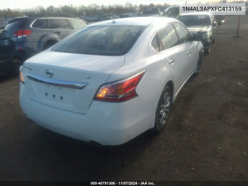 2015 Nissan Altima 2.5 S VIN: 1N4AL3APXFC413159 Lot: 40791306