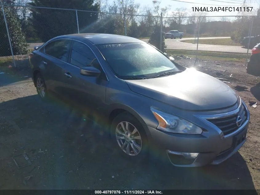 2015 Nissan Altima 2.5 S VIN: 1N4AL3AP4FC141157 Lot: 40797076