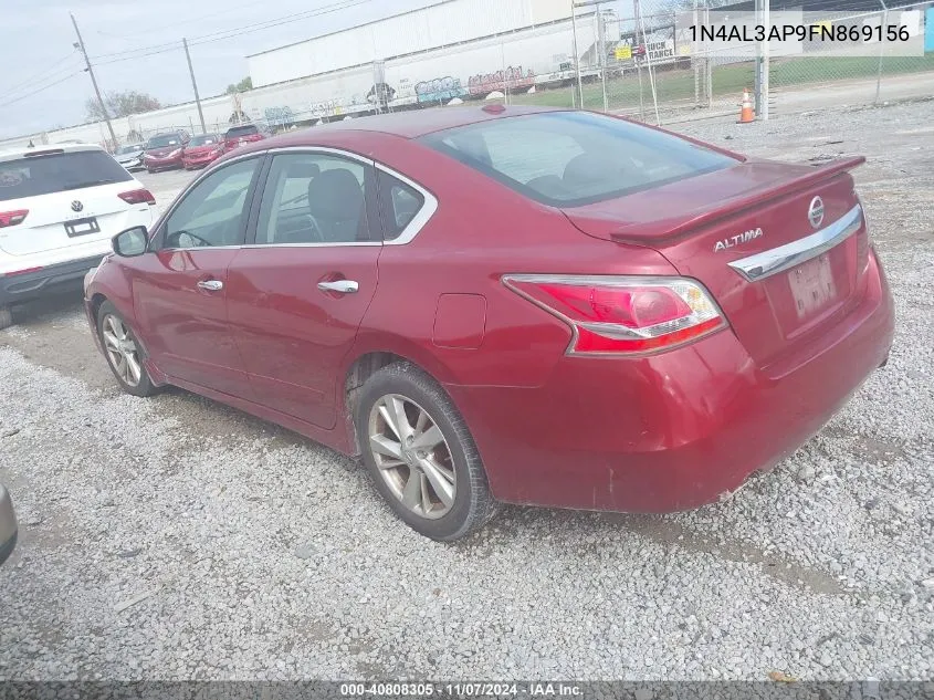 2015 Nissan Altima 2.5 Sl VIN: 1N4AL3AP9FN869156 Lot: 40808305