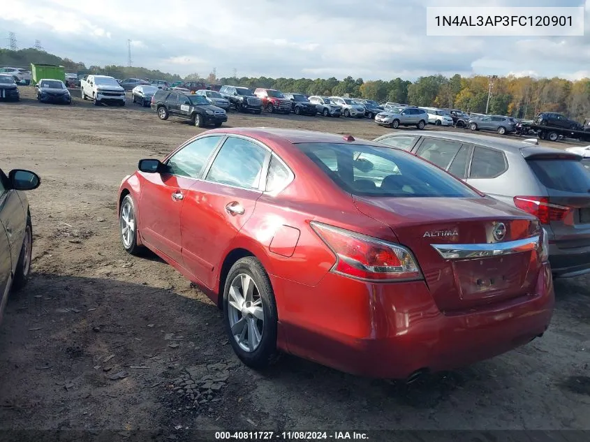 1N4AL3AP3FC120901 2015 Nissan Altima 2.5 Sv