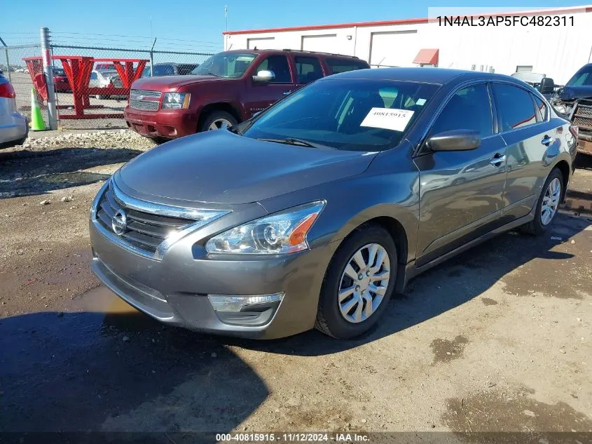 2015 Nissan Altima 2.5 S VIN: 1N4AL3AP5FC482311 Lot: 40815915